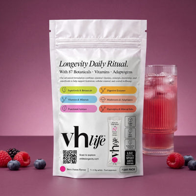 The 7-day trial pouch of Longevity Daily Ritual