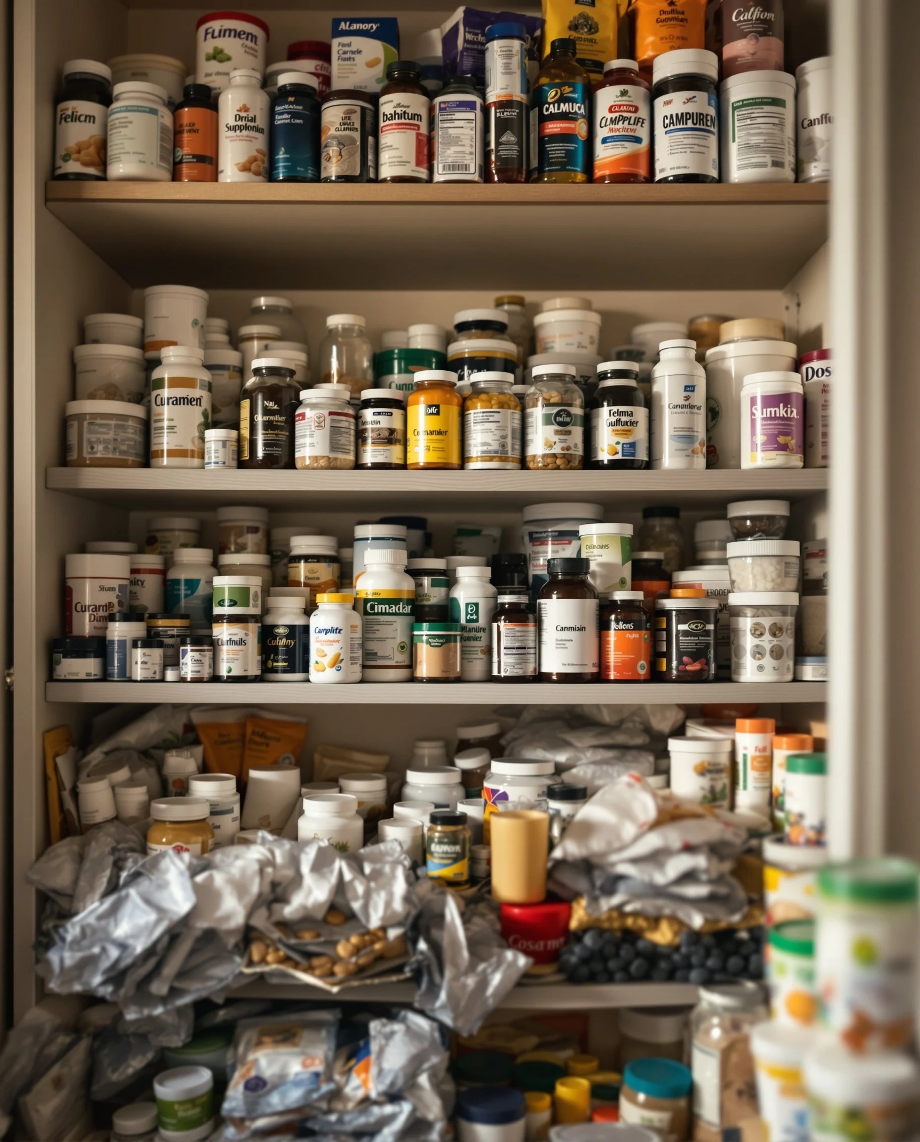 The cupboard clear-out